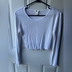 Longsleeve Cropped Shirt